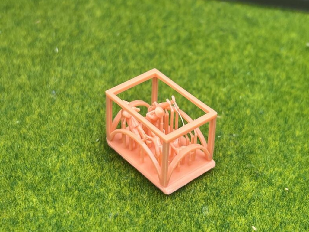 1212 1/144 ベトナム戦争 民間人形 02 農民 休憩中