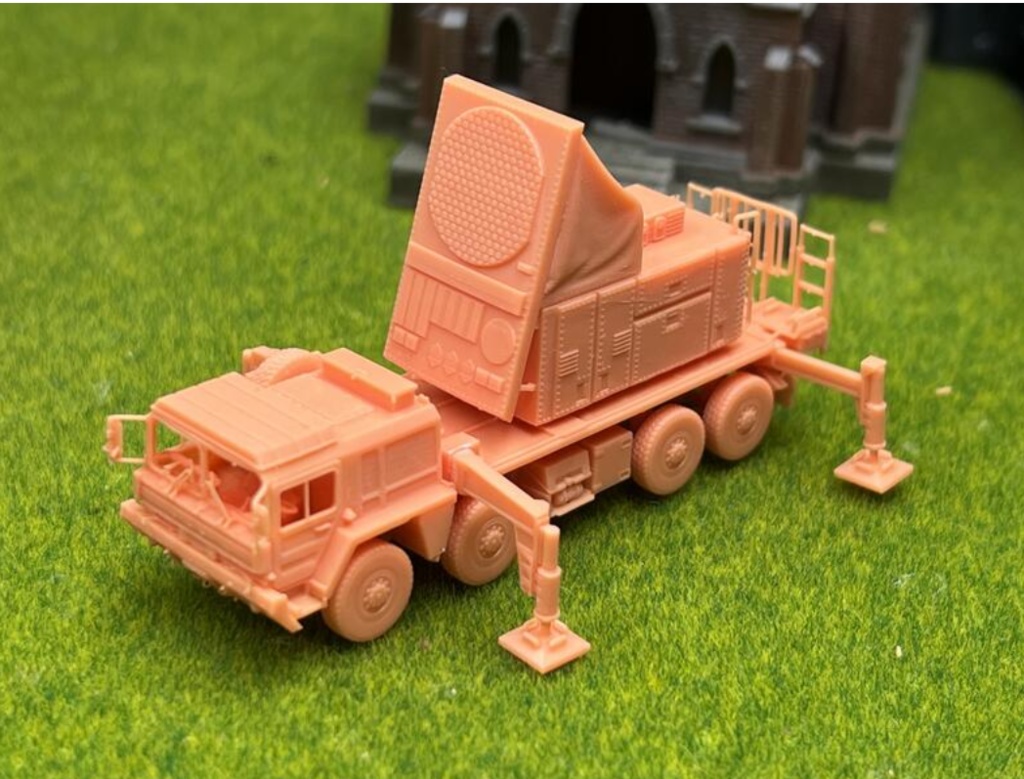 1184 1/144 man 8x8 patriot radar パトリオット レーダー車