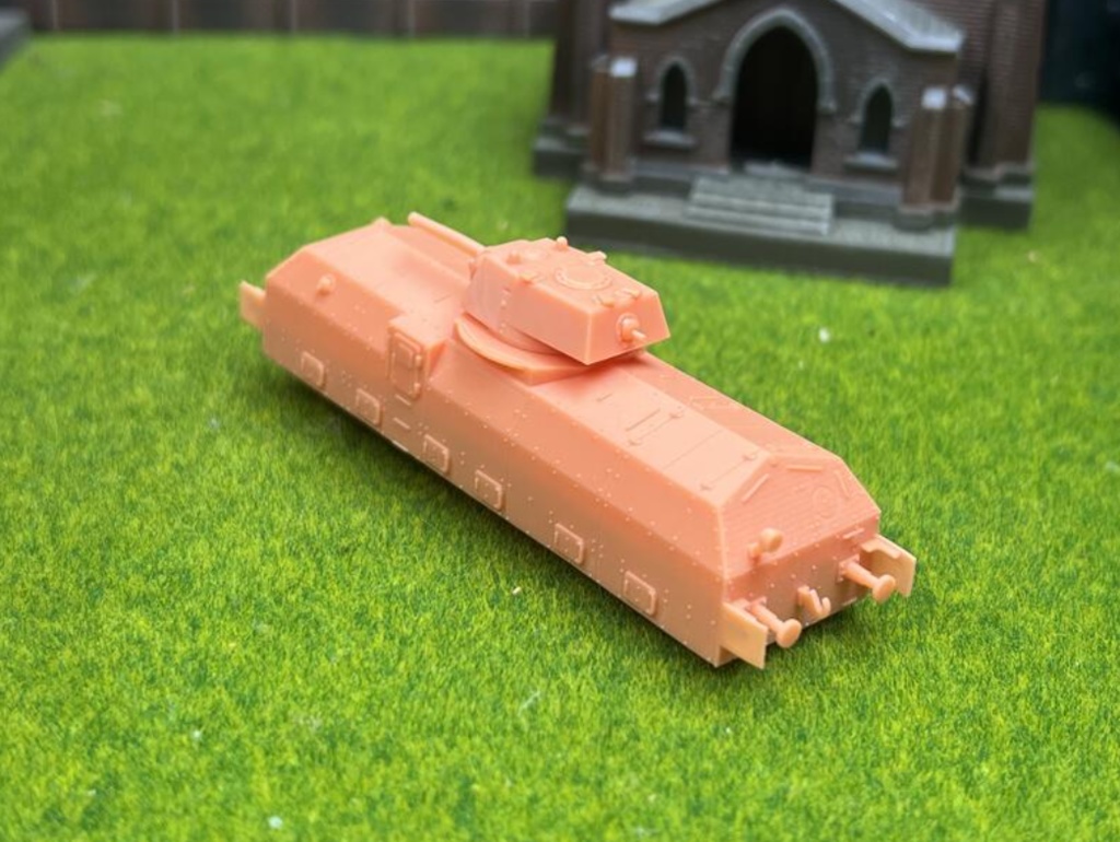 1167 1/144 ソ連 装甲列車 Krasnaja Zvezda