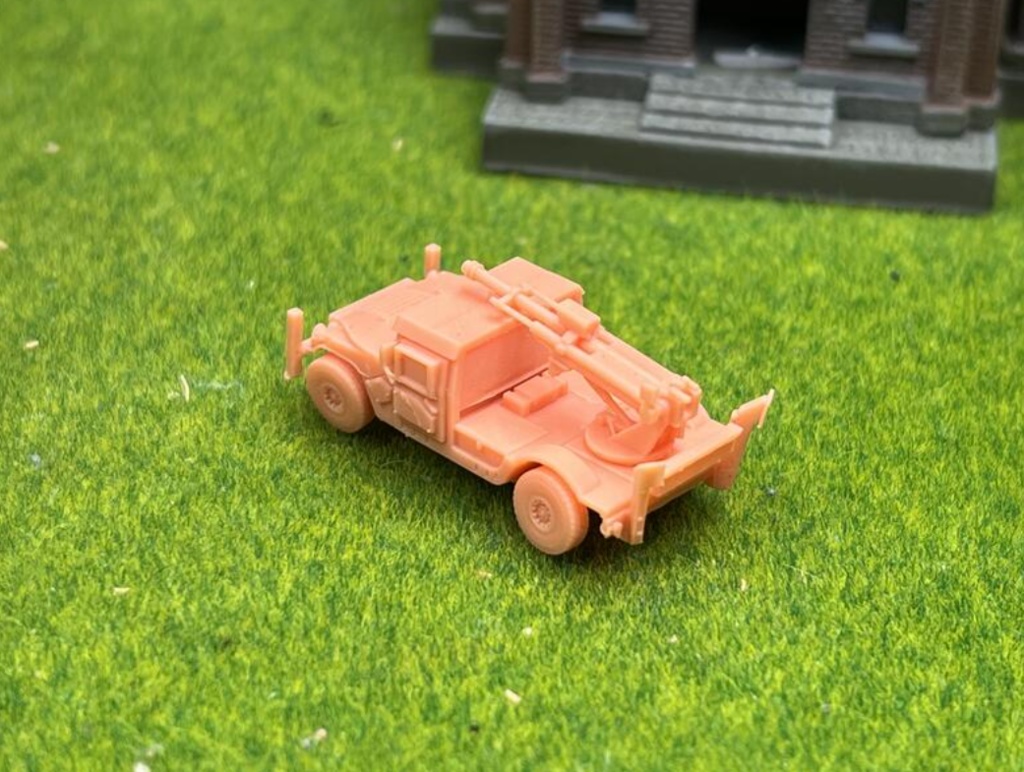 1155 1/144 humvee hawkeye 機動火砲システム