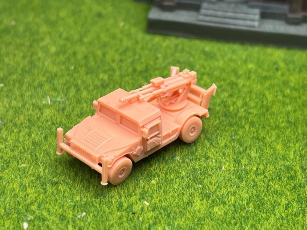 1155 1/144 humvee hawkeye 機動火砲システム