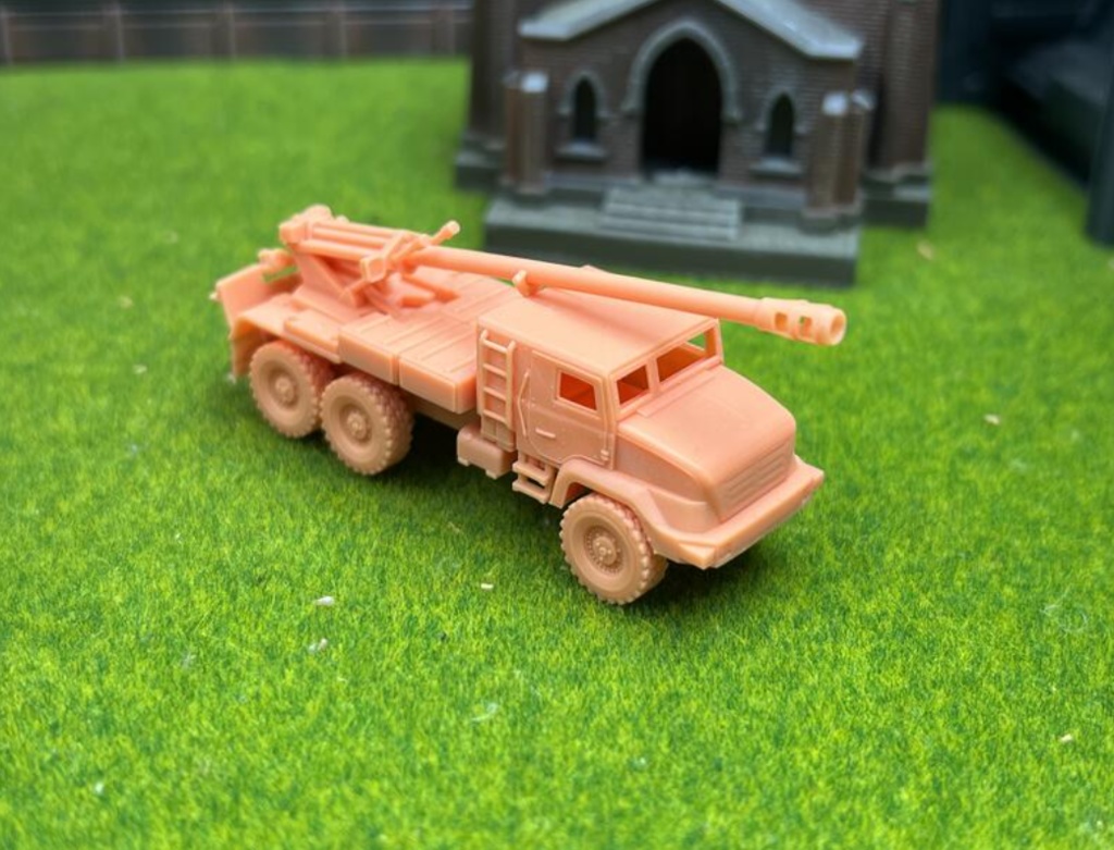 1145 1/144 Caesar limber 155mm カエサル 155mm自走榴弾砲