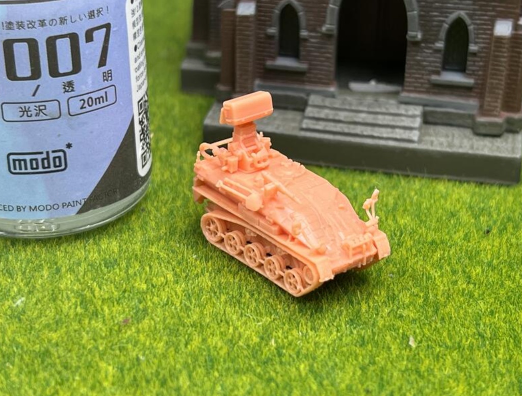 1142 1/144 wiesel ll ozelot radar 火器管制レーダー装甲車