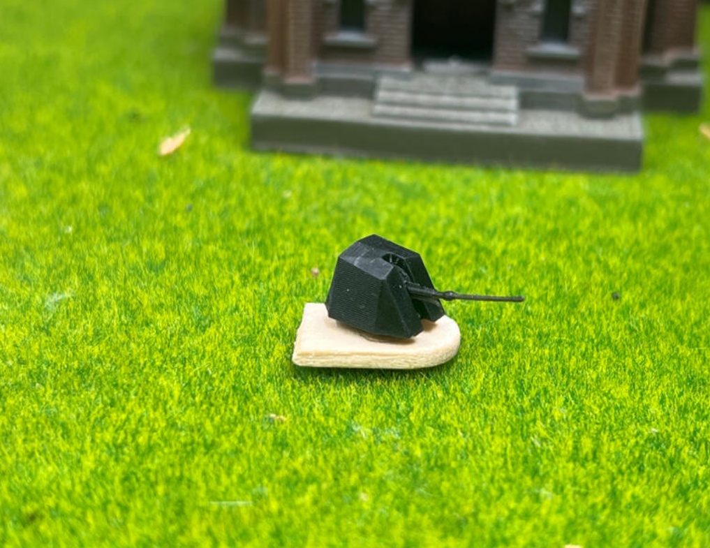 1124 1/350 オート・メラーラ 76 mm 砲