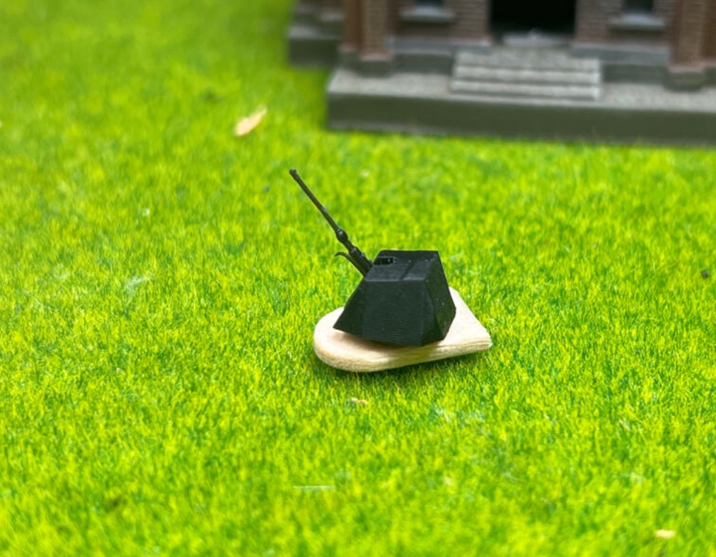 1124 1/350 オート・メラーラ 76 mm 砲