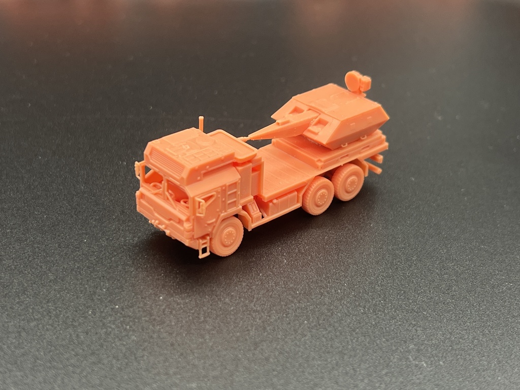 1540 1/144 man 6x6 skynex 自走式対空砲