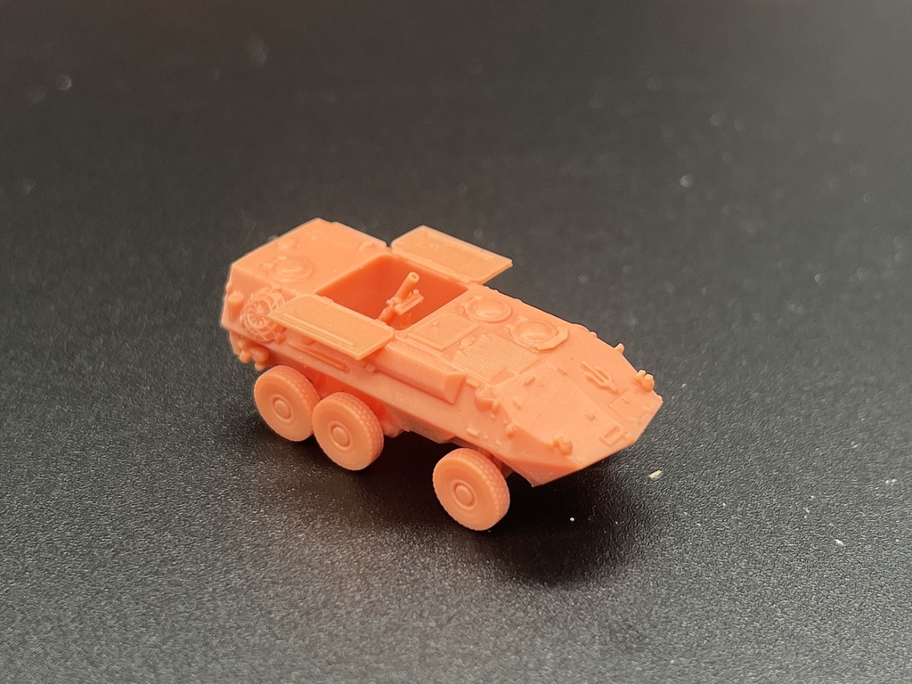 1552 1/144 モワク ピラーニャ(Mowag Piranha) 装輪式自走迫撃砲