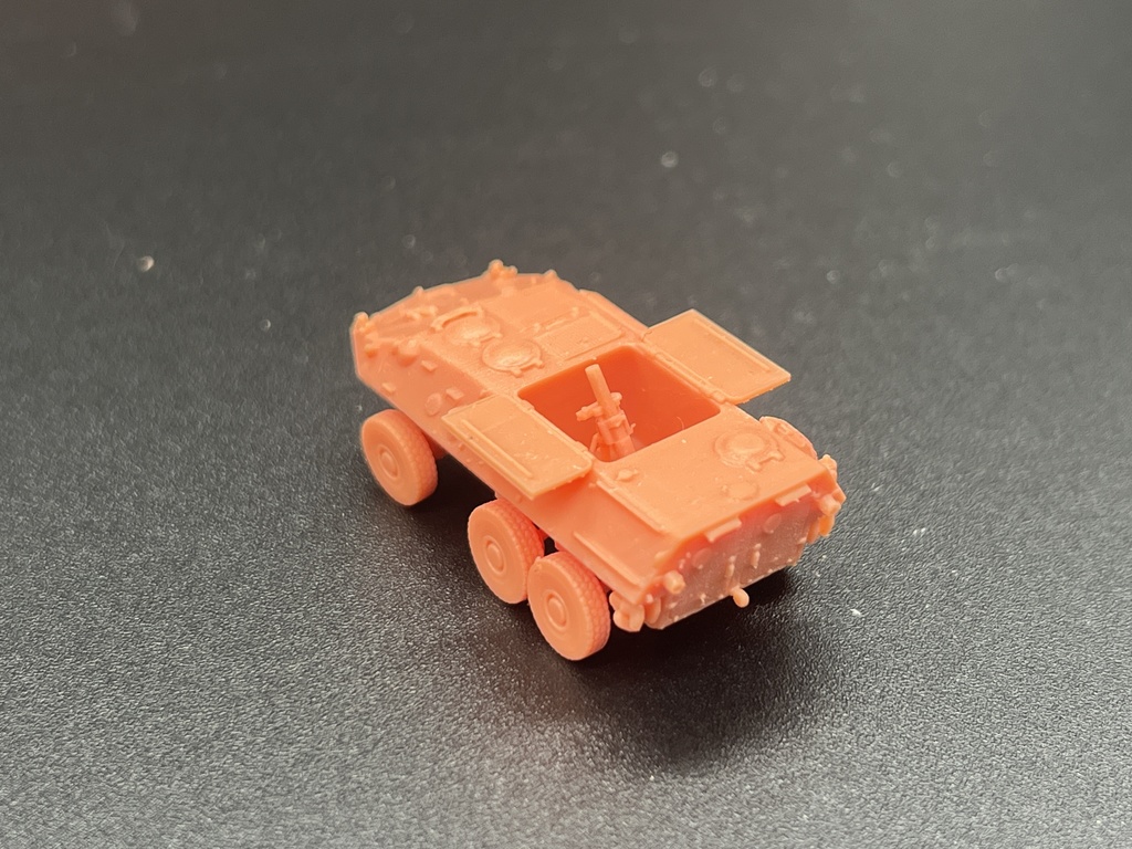 1552 1/144 モワク ピラーニャ(Mowag Piranha) 装輪式自走迫撃砲
