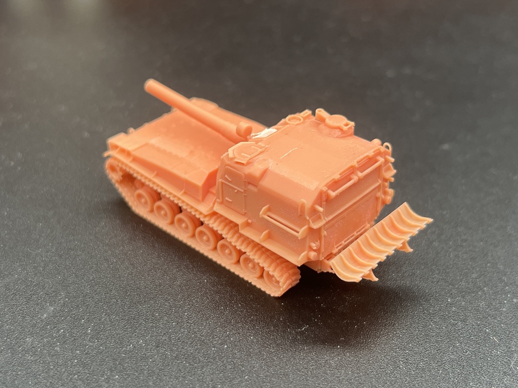 1496 1/144 M55 203mm 自走榴弾砲