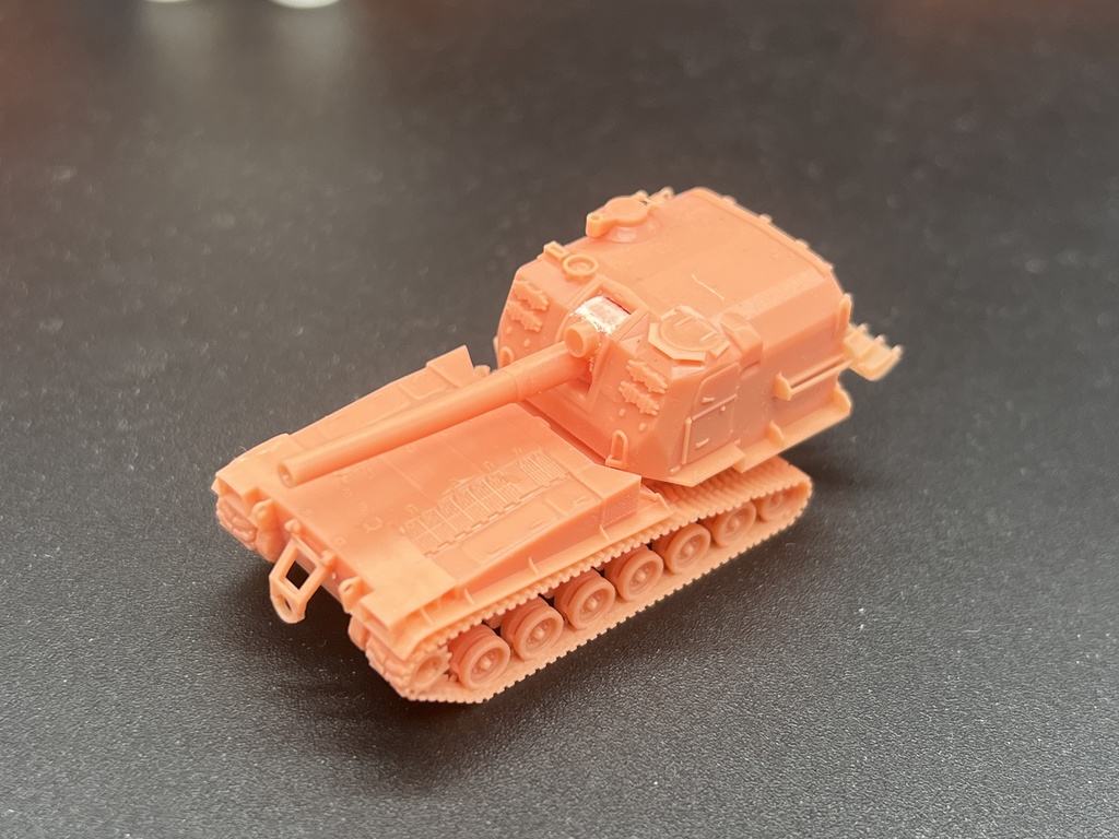 1496 1/144 M55 203mm 自走榴弾砲