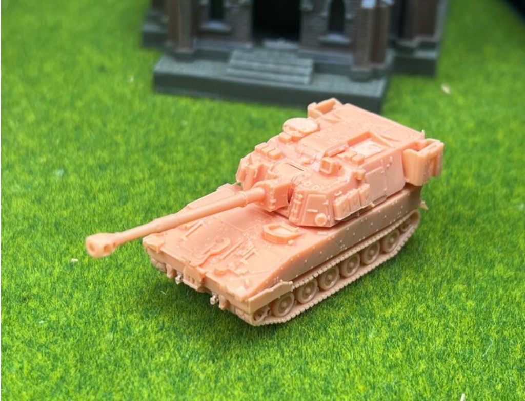 1085 1/144 M109A7 A6砲塔