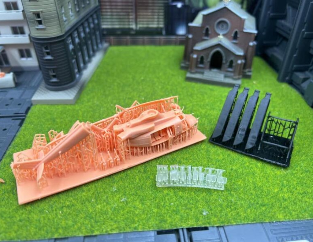 1084 1/144 UH-1Y ヴェノム (Venom) 製品にはフィギュアは含まれません