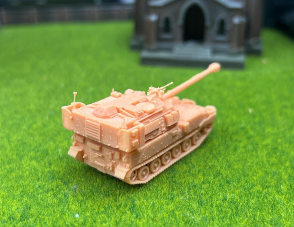 1070 1/144 M109A7 155mm自走榴弾砲