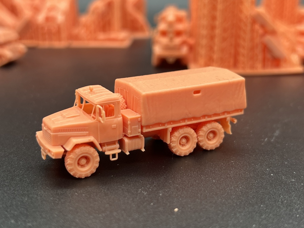 1563 1/144 KRAZ 6322 FLATBED TRUCK 03