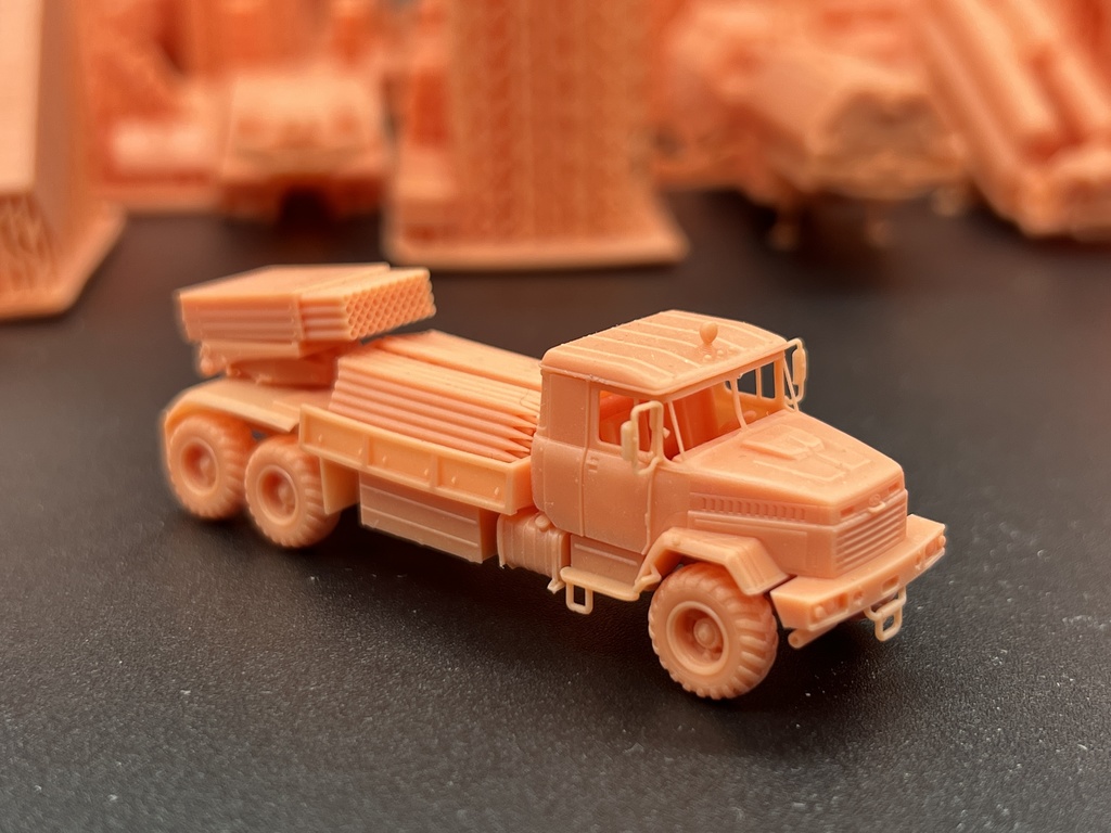 1573 1/144 KRAZ BASTION MLRS