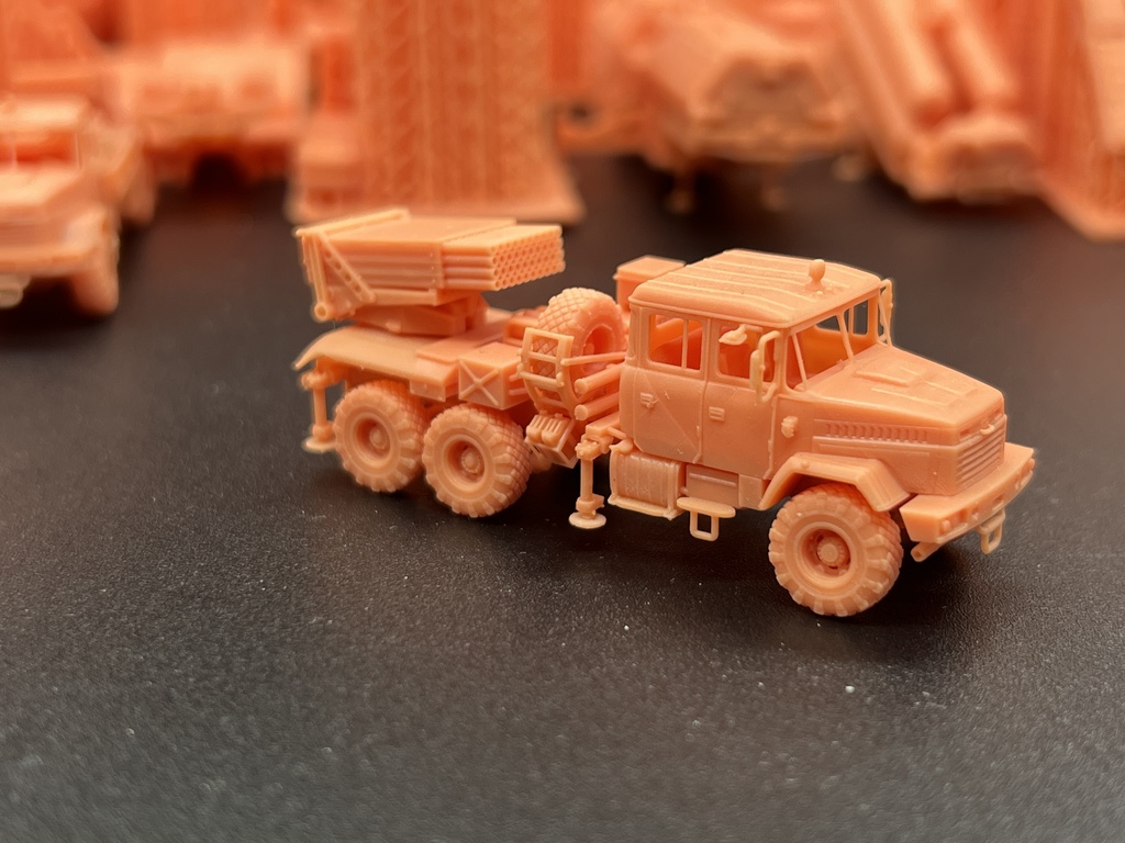 1576 1/144 KRAZ VERBA MLRS