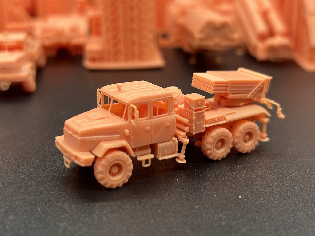 1576 1/144 KRAZ VERBA MLRS