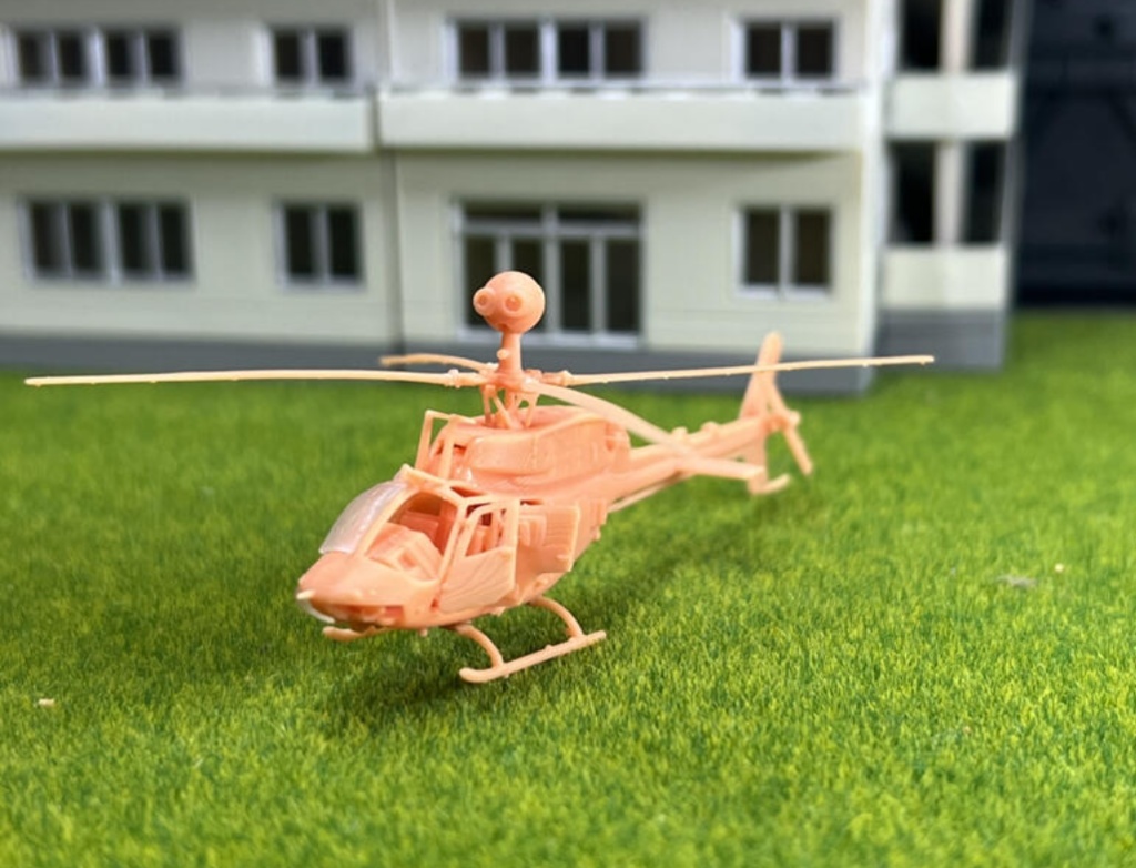 1054 1/144 OH-58D カイオワ (Kiowa)