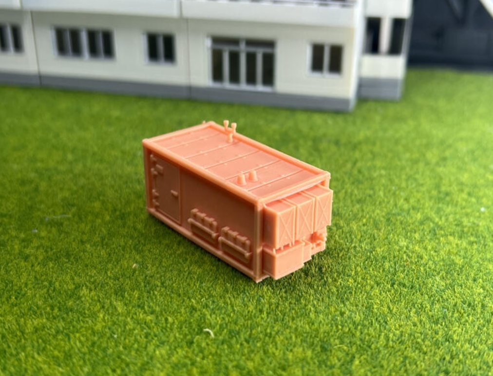 1037 1/144 アイアンドーム 戦闘指揮ユニット