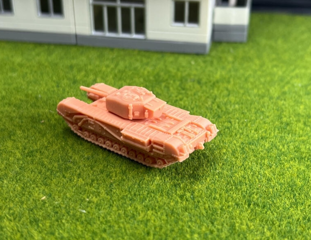 1027 1/144 ャーチル歩兵戦車 NA75