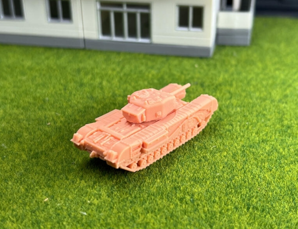 1027 1/144 ャーチル歩兵戦車 NA75