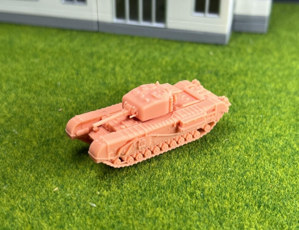 1027 1/144 ャーチル歩兵戦車 NA75