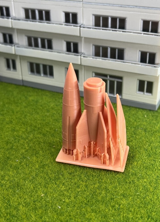 1026 1/144 V2 A4 ロケット