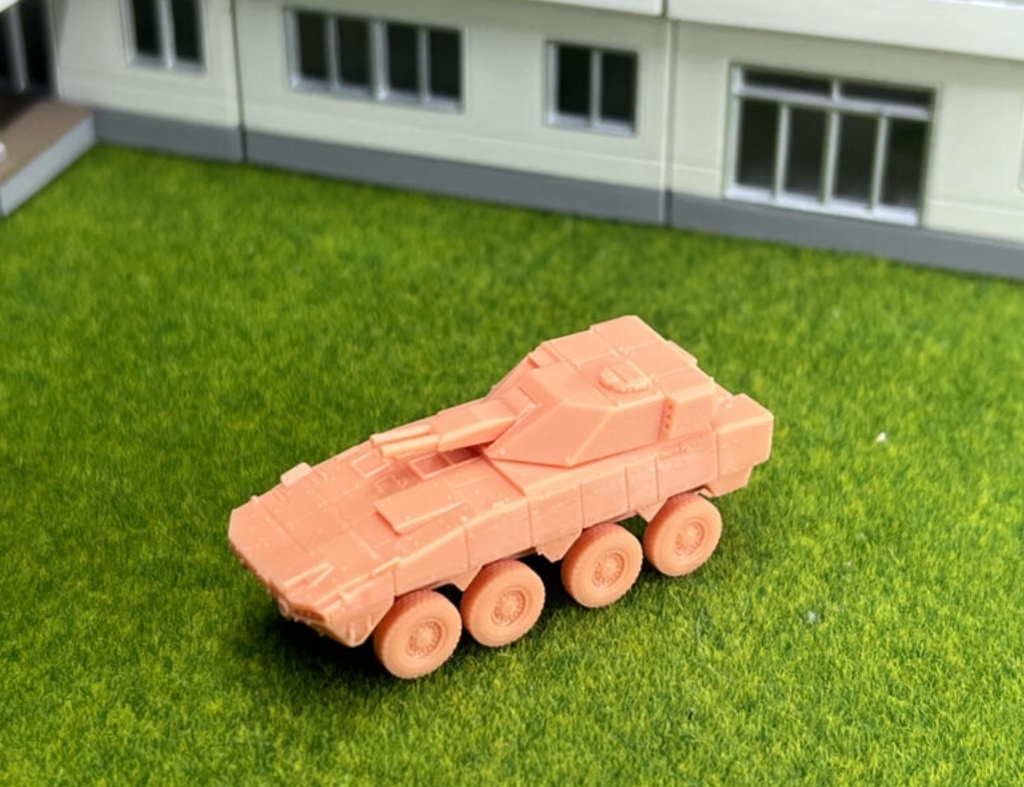 989 1/144 Havoc 8x8 自走迫撃砲