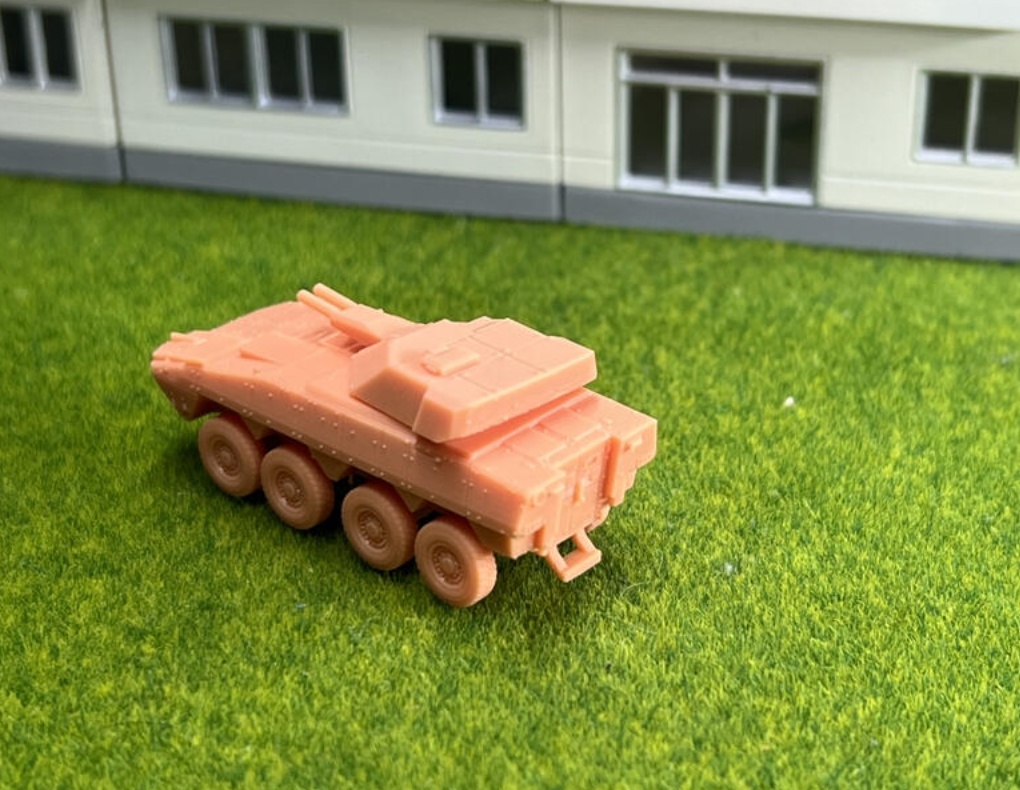 989 1/144 Havoc 8x8 自走迫撃砲