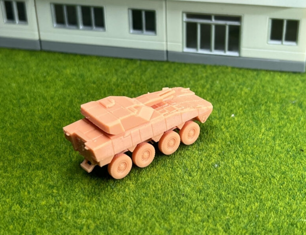 989 1/144 Havoc 8x8 自走迫撃砲