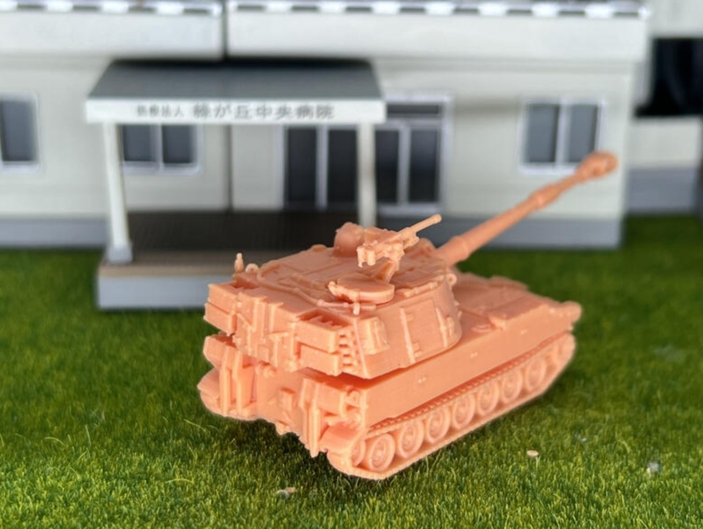 950 1/144 m109a5 155mm自走榴弾砲