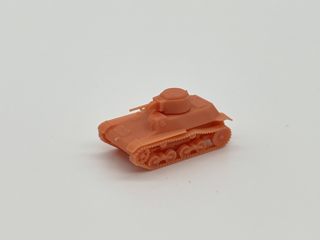 1583 1/144 九七式軽装甲車 テケ 戦車砲塔