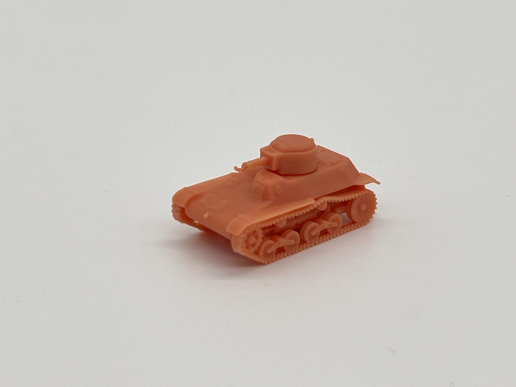 1584 1/144 九七式軽装甲車 テケ 関銃砲塔