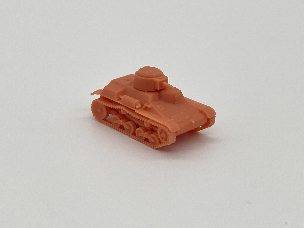 1584 1/144 九七式軽装甲車 テケ 関銃砲塔
