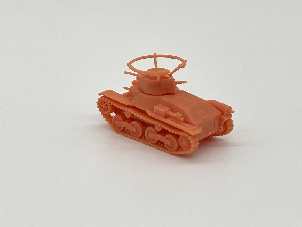 1597 1/144 九五式軽戦車 指揮用車両 01
