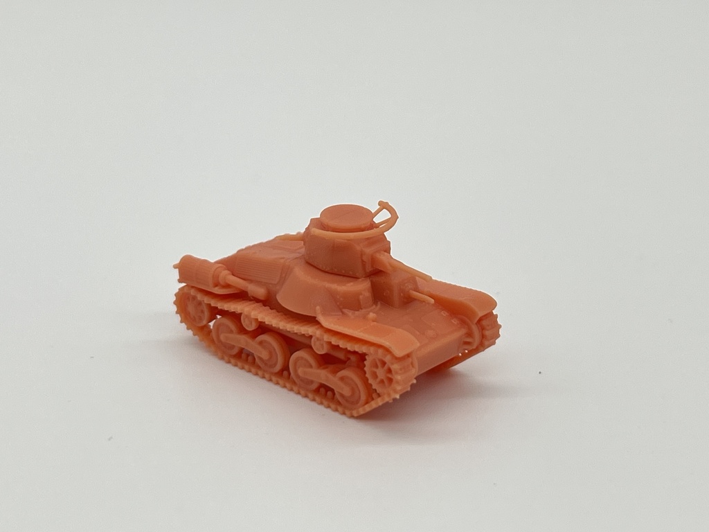 1598 1/144 九五式軽戦車 指揮用車両 02
