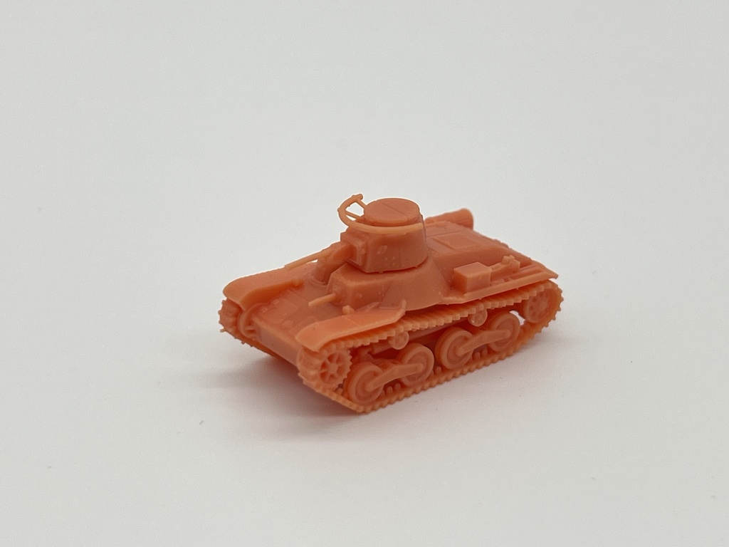1598 1/144 九五式軽戦車 指揮用車両 02
