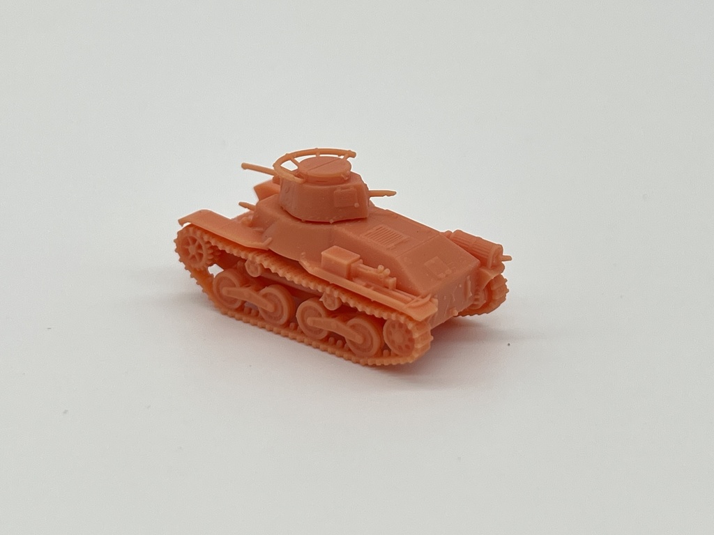 1598 1/144 九五式軽戦車 指揮用車両 02