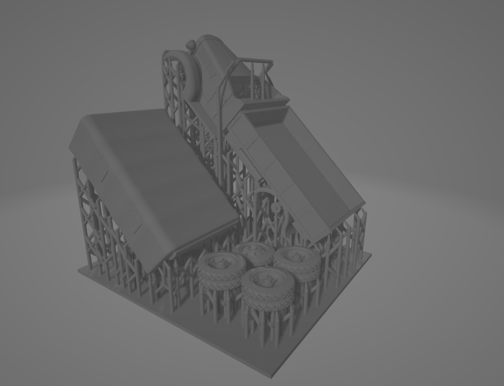 1600 1/144 九七式自動貨車 01