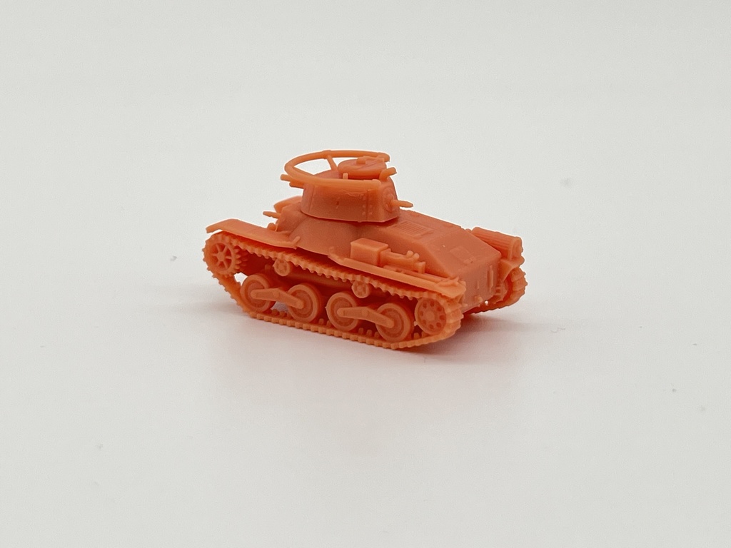 1616 1/144 四式軽戦車 ケヌ 指揮用車両