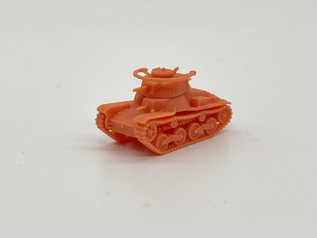 1616 1/144 四式軽戦車 ケヌ 指揮用車両