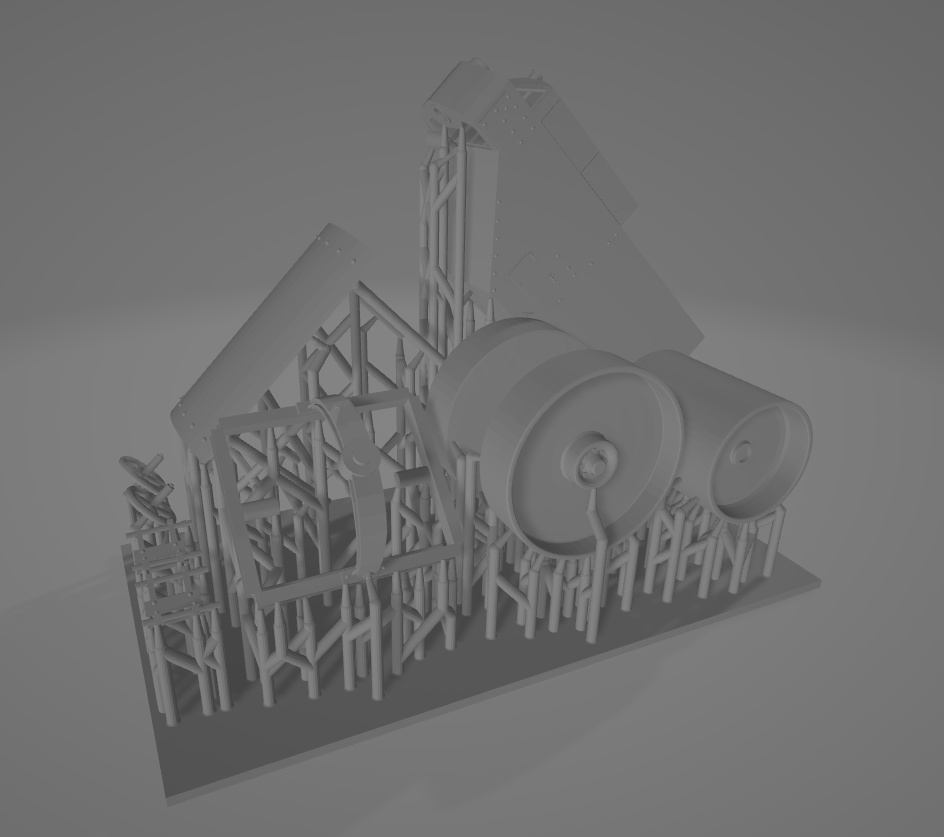 1617 1/144 ガダルカナル島の戦い 重機蒸気ローラー
