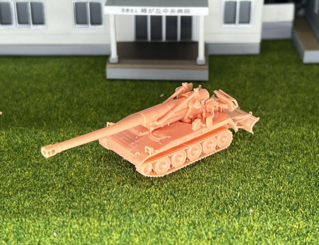 895 1/144 M110A2 自走榴弾砲