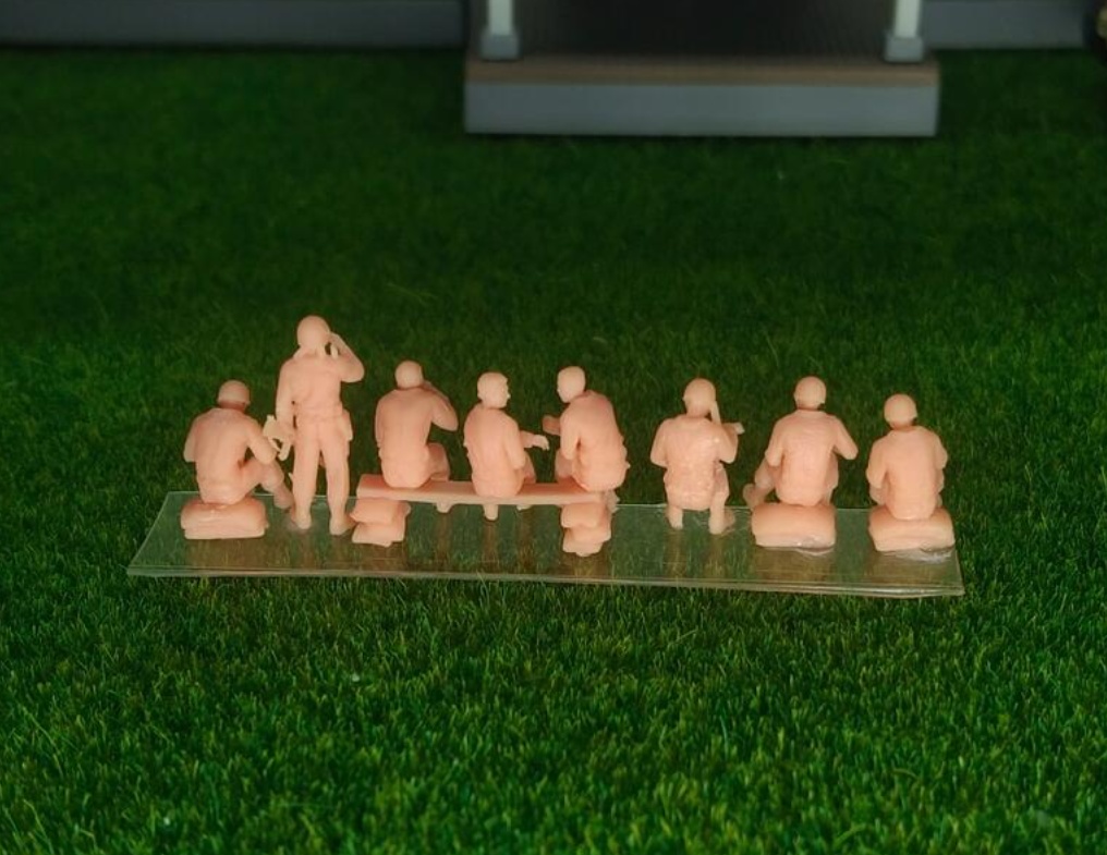 860 1/144 WWII アメリカ軍のランチタイム