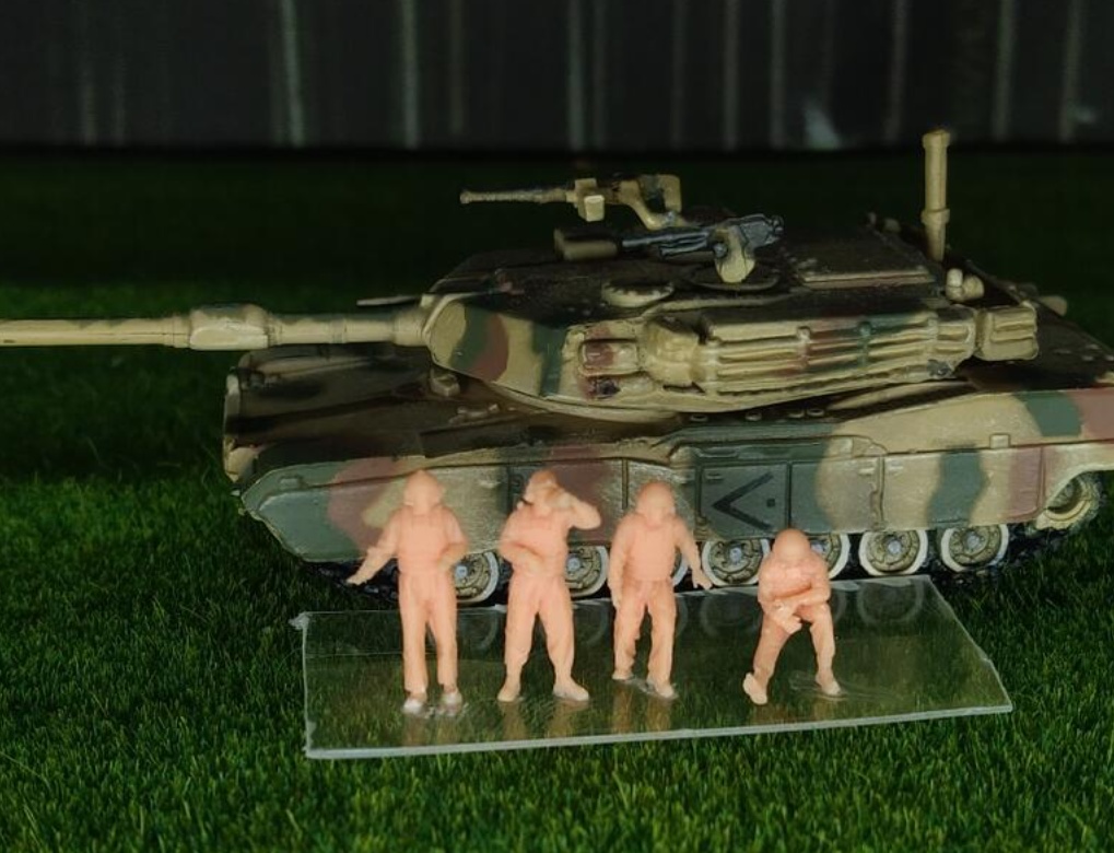 828 1/144 現代米軍戦車兵