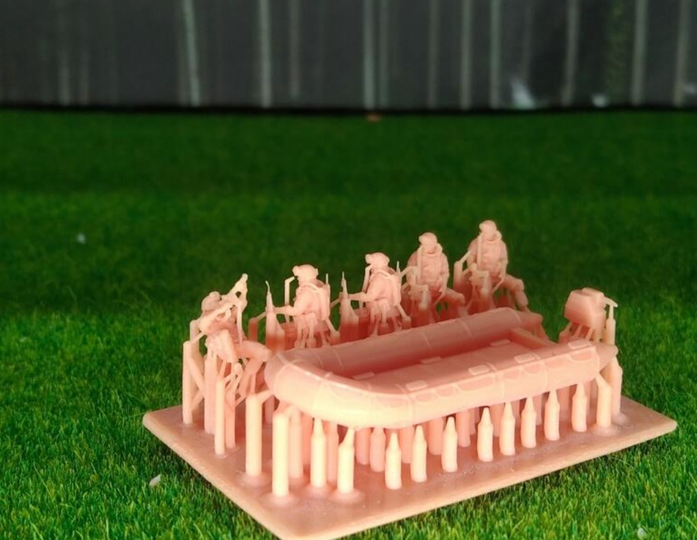 820 1/144 SEAL インフレータブルボート