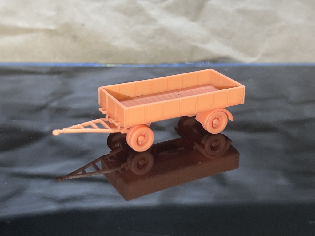 1658 1/144 WW2 イタリア軍輸送トレーラー