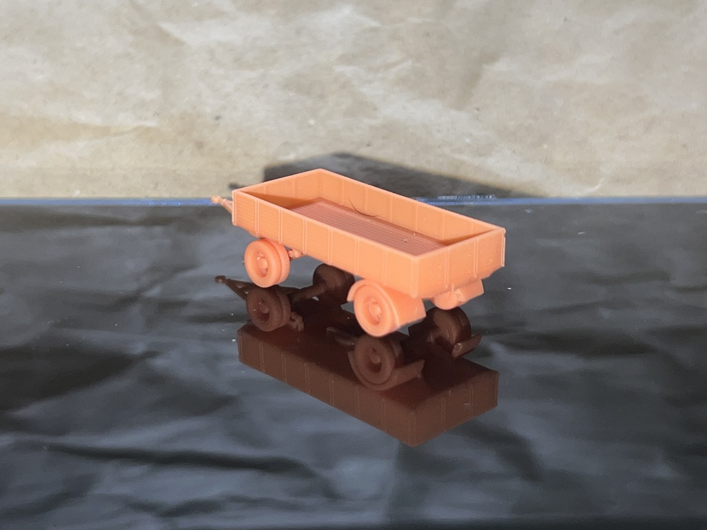 1658 1/144 WW2 イタリア軍輸送トレーラー