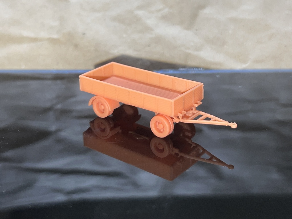 1658 1/144 WW2 イタリア軍輸送トレーラー
