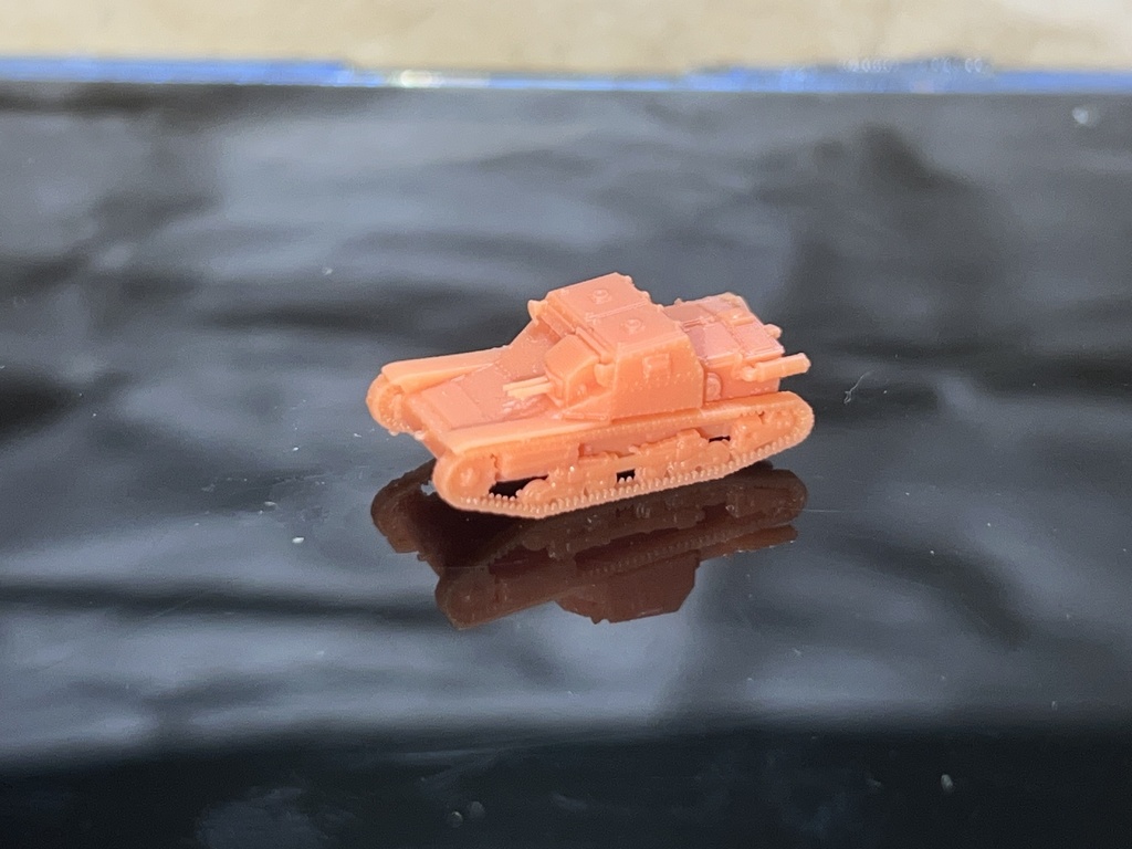1660 1/144 35M アンサルド( Ansaldo) 軽戦車